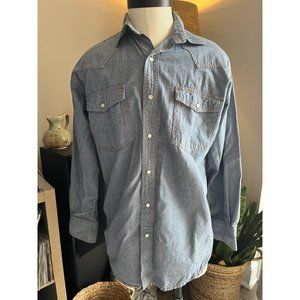 Key Denim Western Shirt